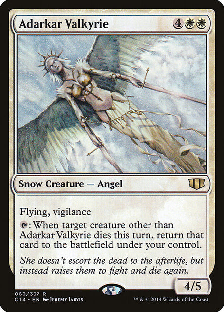 Adarkar Valkyrie (63) - Commander 2014 (C14)