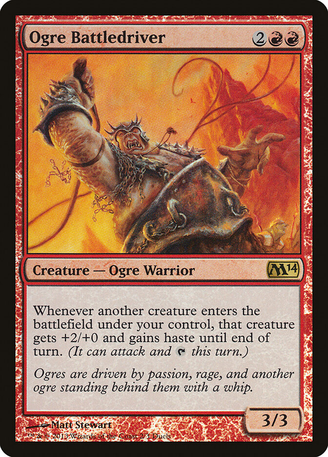 Ogre Battledriver (2) - Duels of the Planeswalkers 2014 Promos (PDP14)
