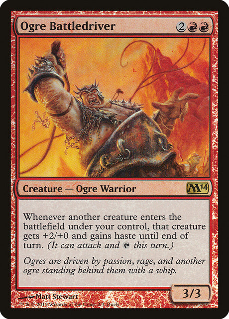 Ogre Battledriver (2) - Duels of the Planeswalkers 2014 Promos (PDP14)