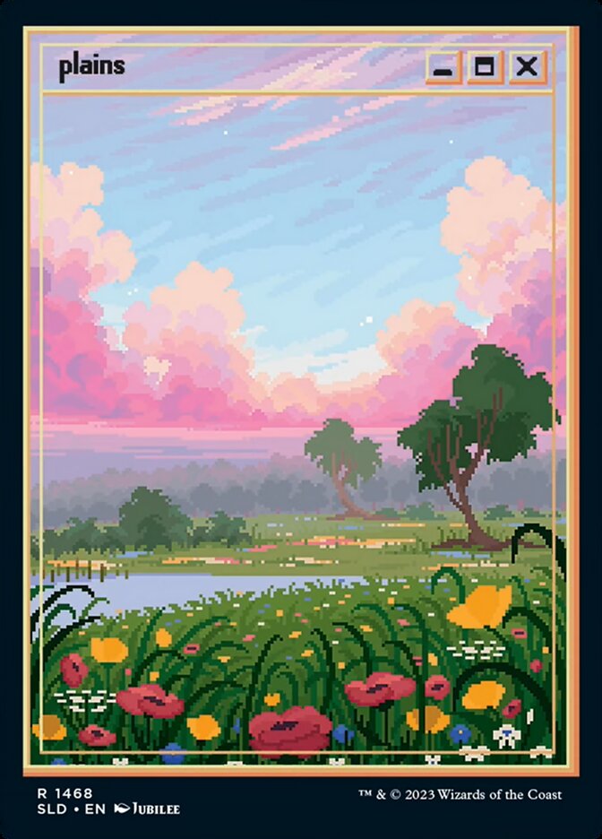 Plains (1468) - [Foil, Full Art] Secret Lair Drop (SLD)