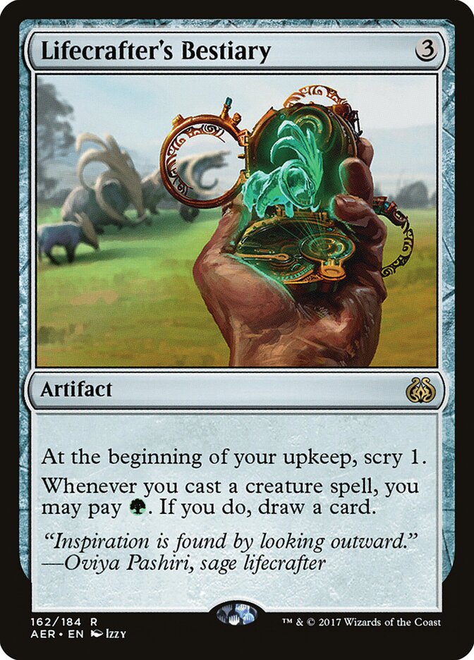 Lifecrafter's Bestiary (162) - Aether Revolt (AER)