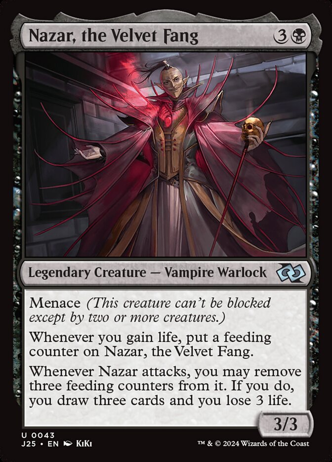 Nazar, the Velvet Fang (43) - Foundations Jumpstart (J25)