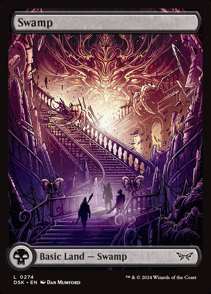 Swamp (274) - [Full Art] Duskmourn: House of Horror (DSK)