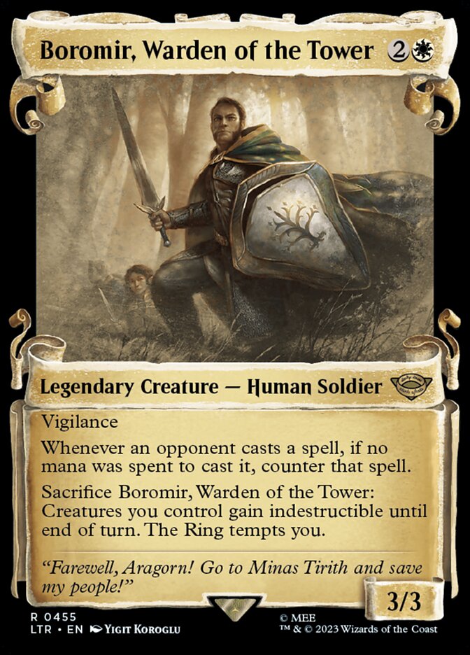 Boromir, Warden of the Tower (455) - The Lord of the Rings: Tales of Middle-earth (LTR)