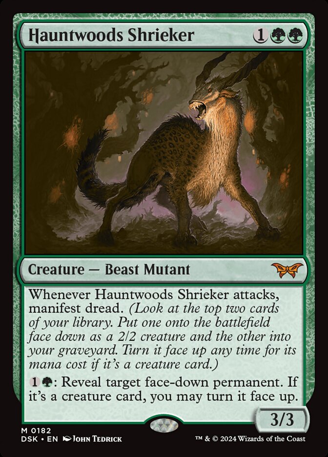 Hauntwoods Shrieker - [Foil] Duskmourn: House of Horror (DSK)