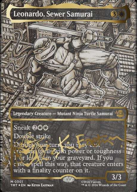 Leonardo, Sewer Samurai (301) - Teenage Mutant Ninja Turtles (TMT)