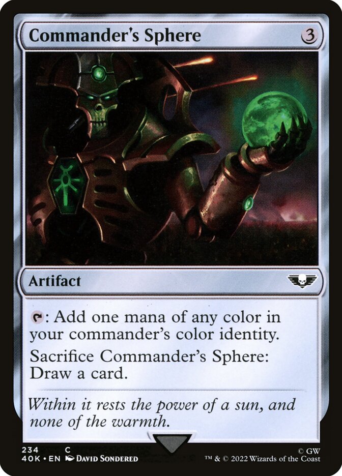 Commander's Sphere (234) - Warhammer 40,000 Commander (40K)