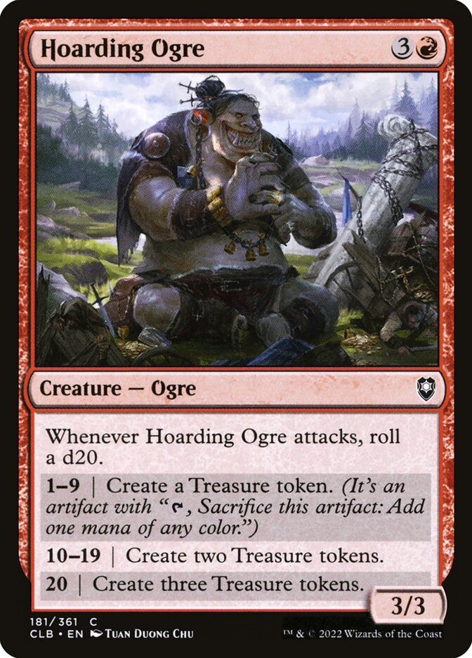 Hoarding Ogre (181) - Commander Legends: Battle for Baldur's Gate (CLB)