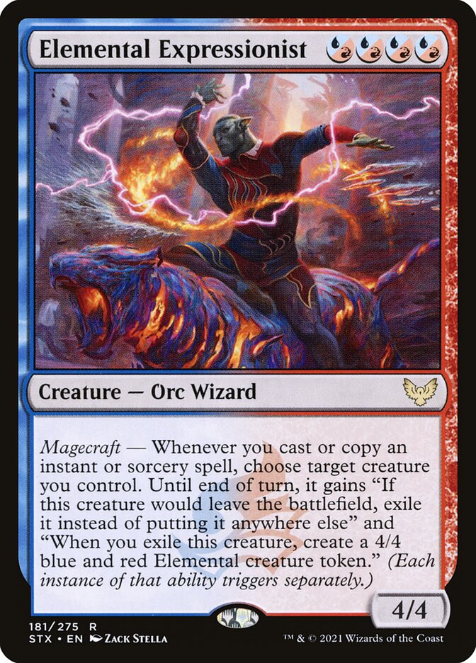 Elemental Expressionist (181) - Strixhaven: School of Mages (STX)