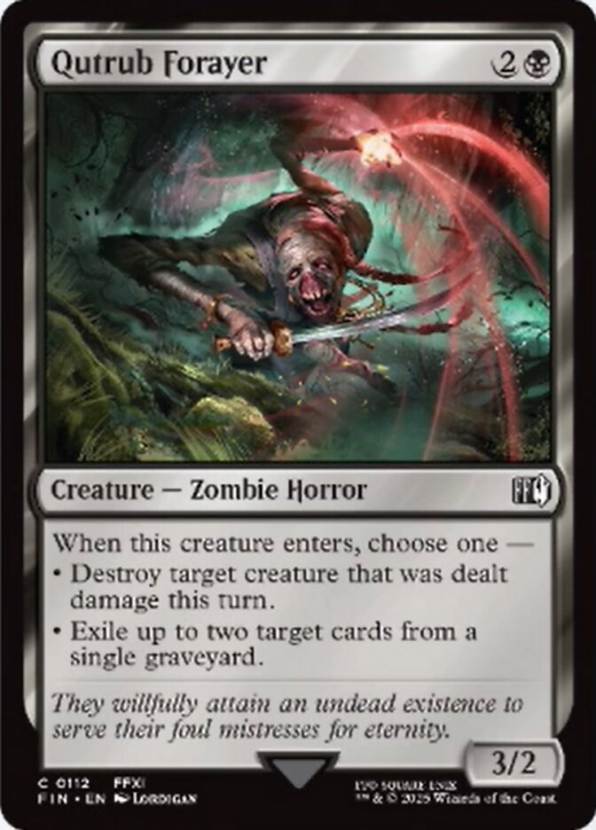 Qutrub Forayer (112) - [Foil] Final Fantasy (FIN)