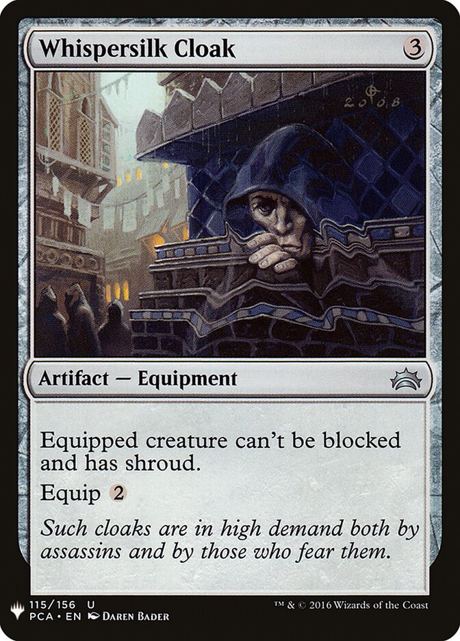 Whispersilk Cloak (PCA-115) - The List (PLST)