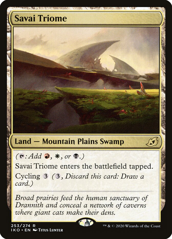 Savai Triome (253) - Ikoria: Lair of Behemoths (IKO)