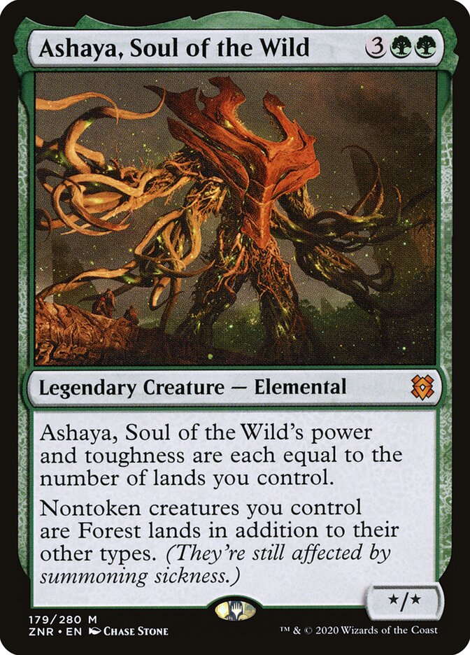 Ashaya, Soul of the Wild (179) - Zendikar Rising (ZNR)