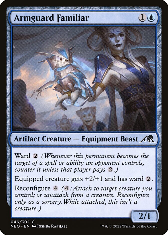 Armguard Familiar (46) - Kamigawa: Neon Dynasty (NEO)