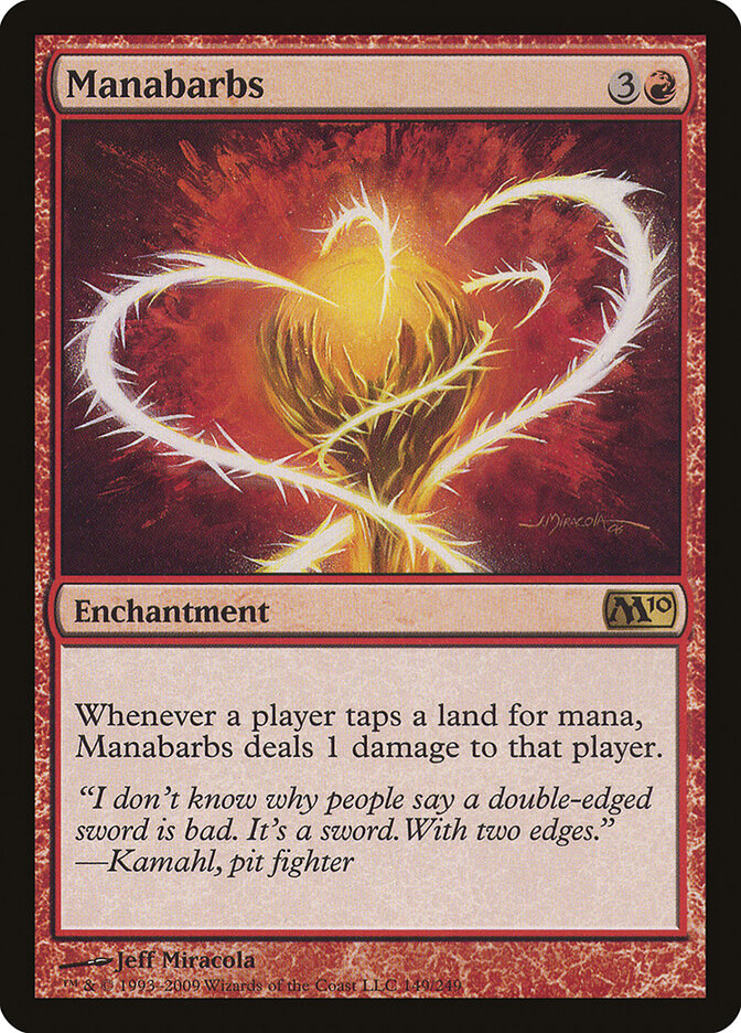 Manabarbs (149) - Magic 2010 (M10)