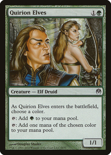 Quirion Elves (39) - Duel Decks: Phyrexia vs. the Coalition (DDE)