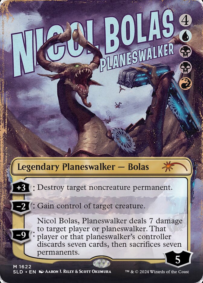Nicol Bolas, Planeswalker (1622) - Secret Lair Drop (SLD)
