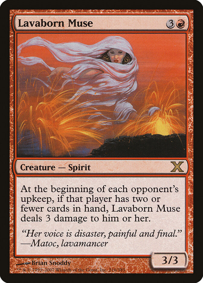 Lavaborn Muse (216) - Tenth Edition (10E)