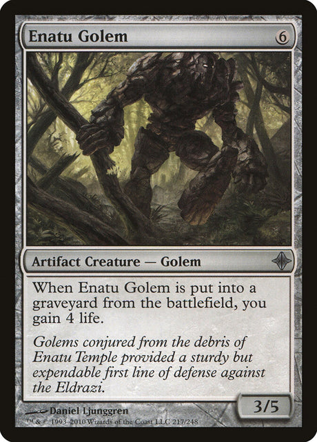 Enatu Golem (217) - Rise of the Eldrazi (ROE)
