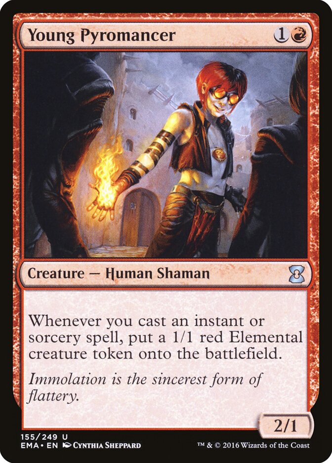 Young Pyromancer (155) - Eternal Masters (EMA)