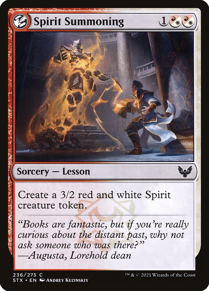 Spirit Summoning (236) - Strixhaven: School of Mages (STX)