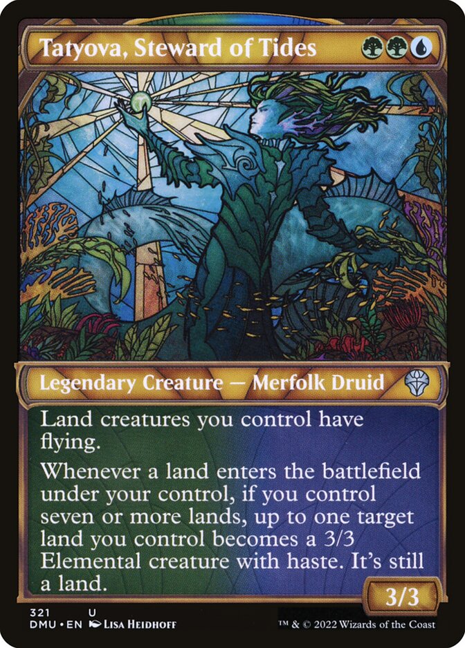 Tatyova, Steward of Tides (321) - Dominaria United (DMU)