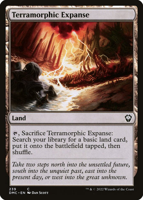 Terramorphic Expanse (239) - Dominaria United Commander (DMC)