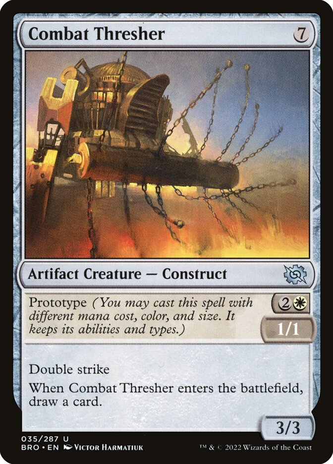 Combat Thresher (35) - The Brothers' War (BRO)
