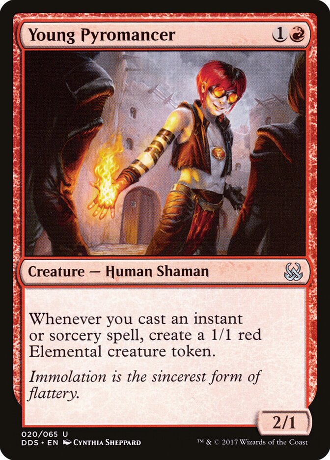 Young Pyromancer (20) - Duel Decks: Mind vs. Might (DDS)