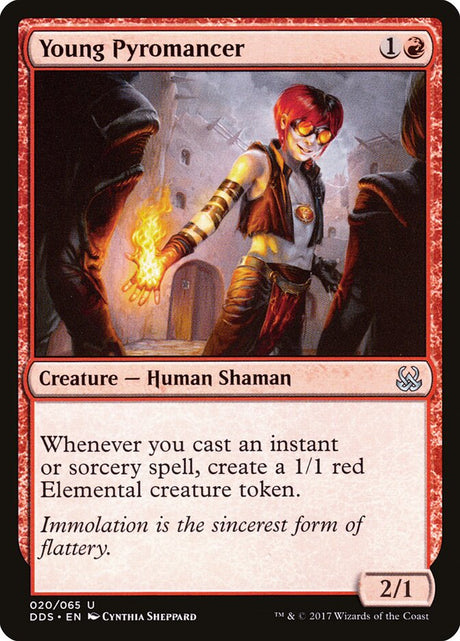 Young Pyromancer (20) - Duel Decks: Mind vs. Might (DDS)