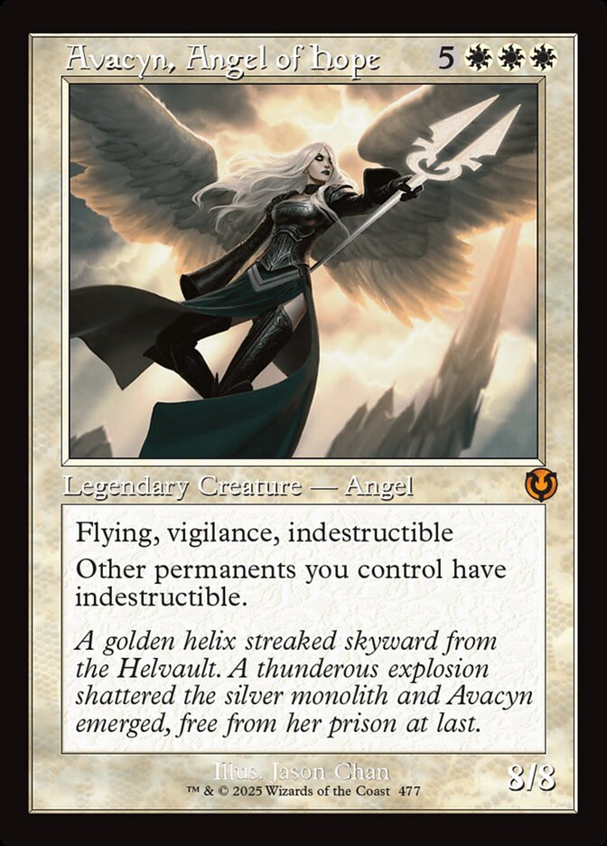 Avacyn, Angel of Hope - [Retro Frame] Innistrad Remastered (INR)