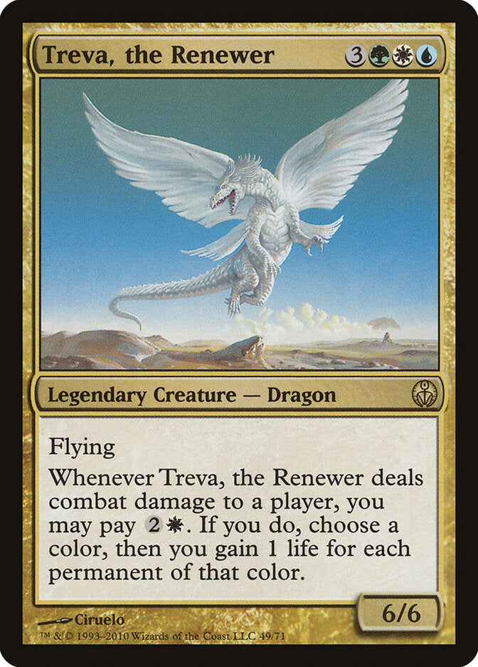 Treva, the Renewer (49) - Duel Decks: Phyrexia vs. the Coalition (DDE)