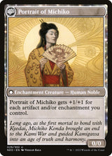 Michiko's Reign of Truth // Portrait of Michiko (29) - Kamigawa: Neon Dynasty (NEO)