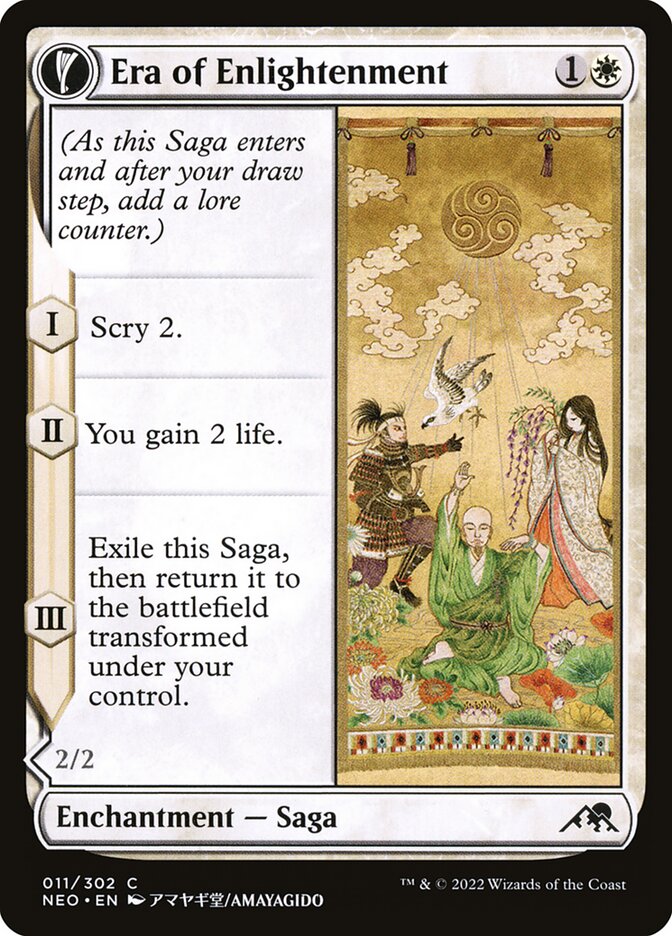 Era of Enlightenment // Hand of Enlightenment (11) - Kamigawa: Neon Dynasty (NEO)