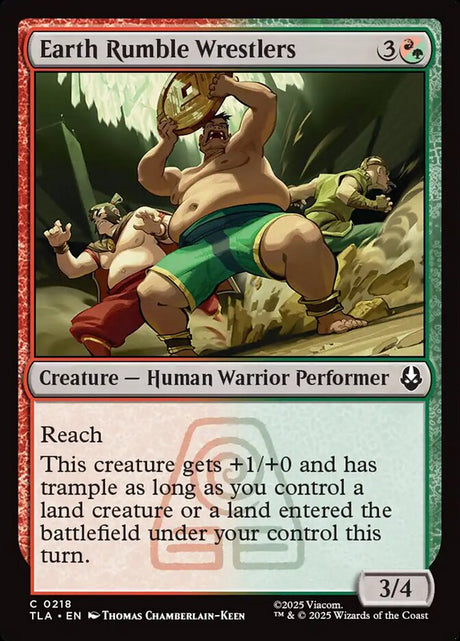 Earth Rumble Wrestlers (218) - Avatar: The Last Airbender (TLA)