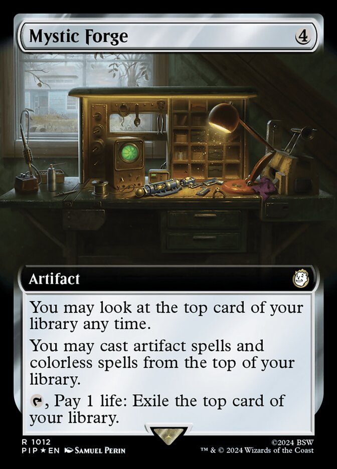 Mystic Forge - [Surge Foil, Extended Art] Fallout (PIP)
