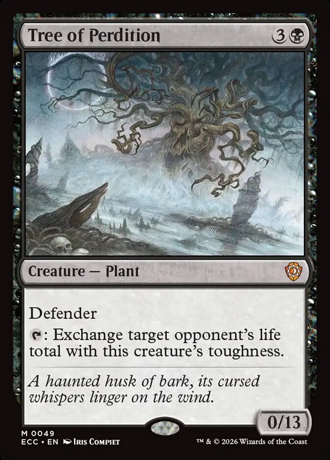 Tree of Perdition (49) - Lorwyn Eclipsed Commander (ECC)