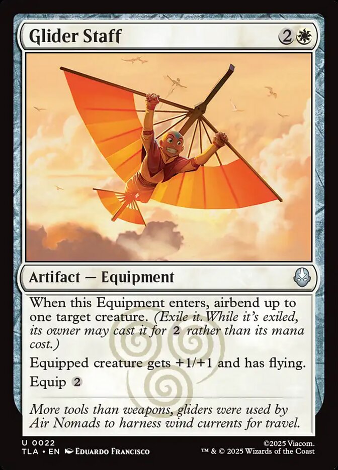 Glider Staff (22) - Avatar: The Last Airbender (TLA)