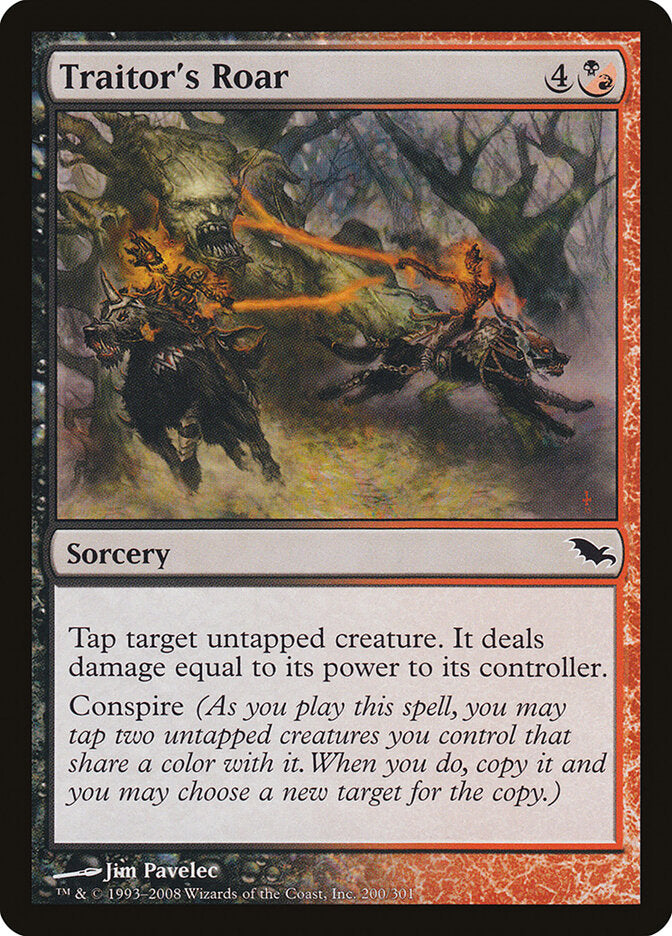 Traitor's Roar (200) - Shadowmoor (SHM)