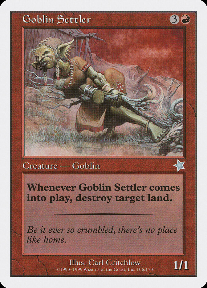Goblin Settler (106) - Starter 1999 (S99)