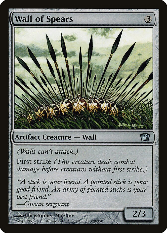 Wall of Spears (320) - Eighth Edition (8ED)