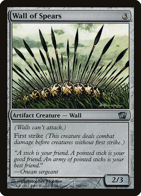 Wall of Spears (320) - Eighth Edition (8ED)