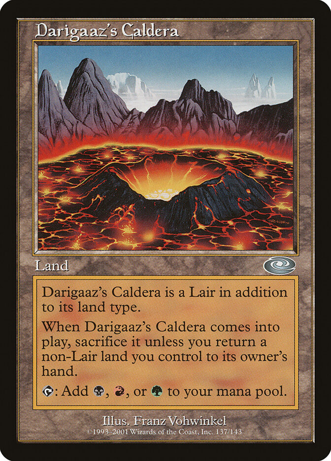Darigaaz's Caldera (137) - Planeshift (PLS)