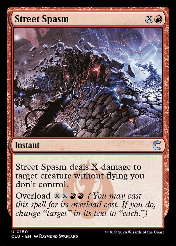 Street Spasm (150) - Ravnica: Clue Edition (CLU)