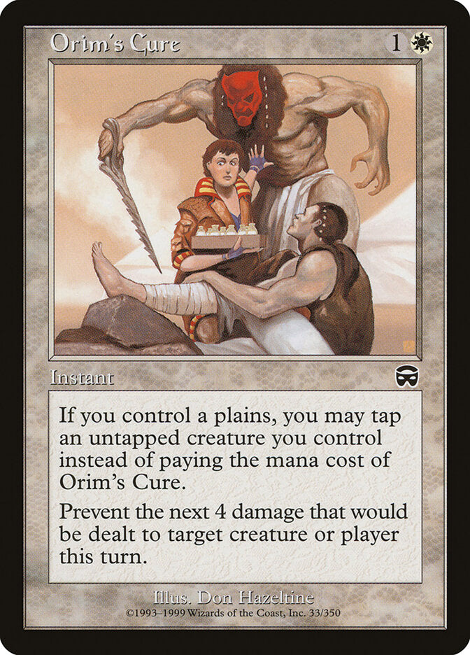 Orim's Cure (33) - Mercadian Masques (MMQ)