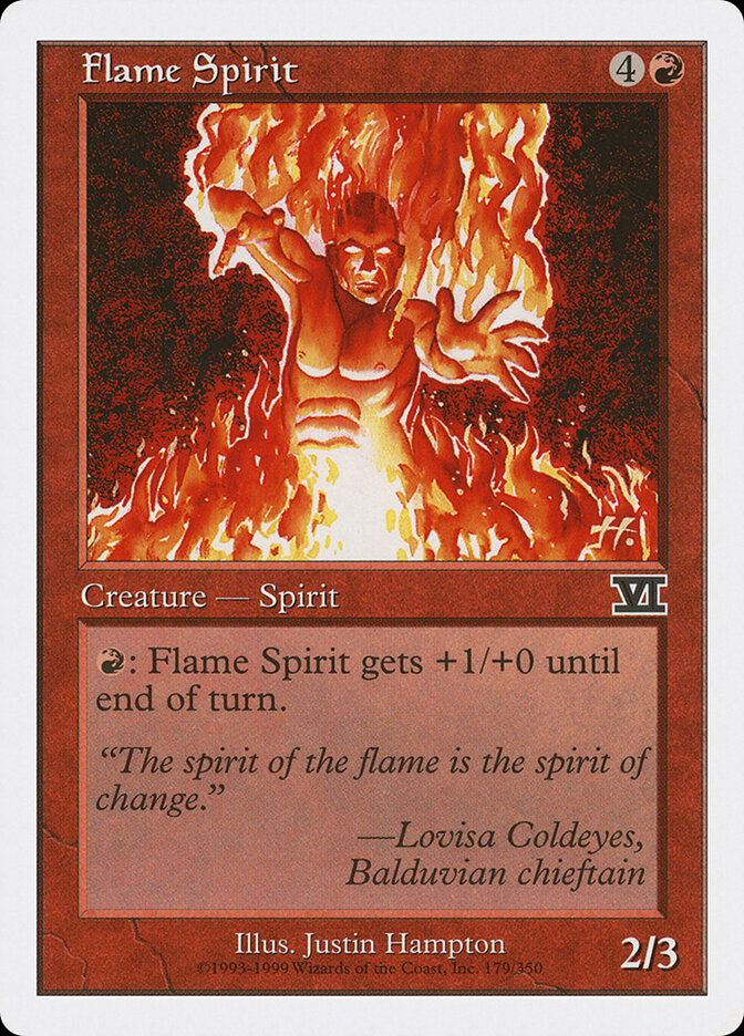 Flame Spirit (179) - Classic Sixth Edition (6ED)