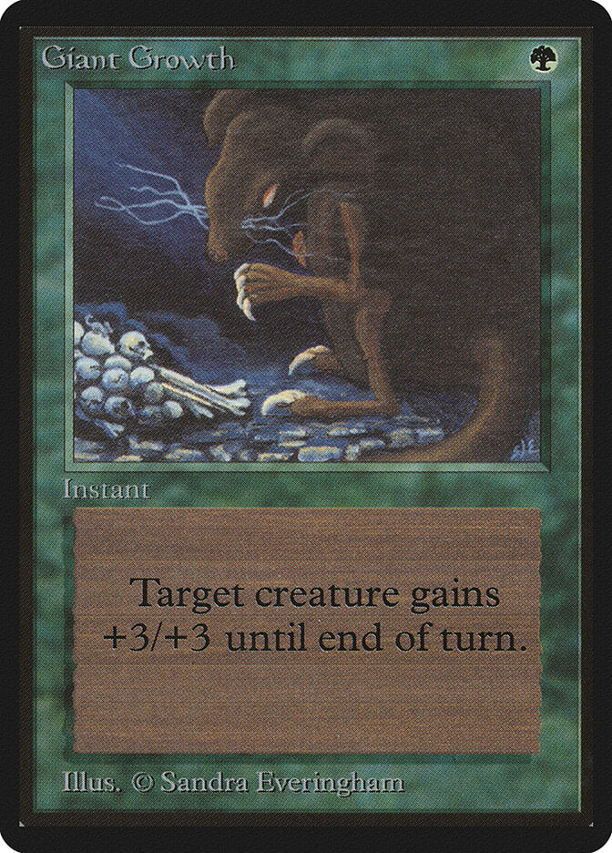 Giant Growth (198) - Limited Edition Beta (LEB)