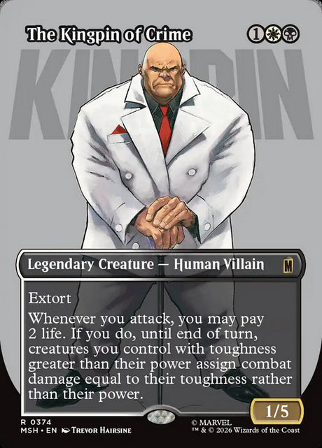 The Kingpin of Crime (374) - Marvel Super Heroes (MSH)