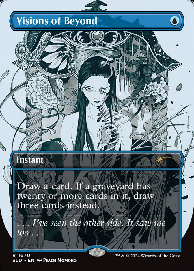 Visions of Beyond (1670) - [Foil, Borderless] Secret Lair Drop (SLD)