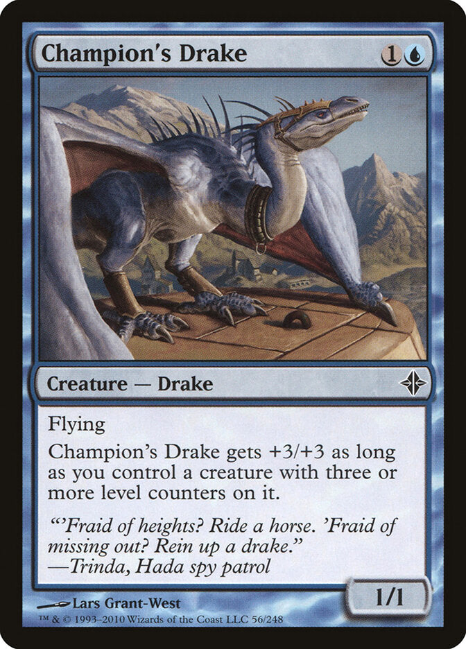Champion's Drake (56) - Rise of the Eldrazi (ROE)